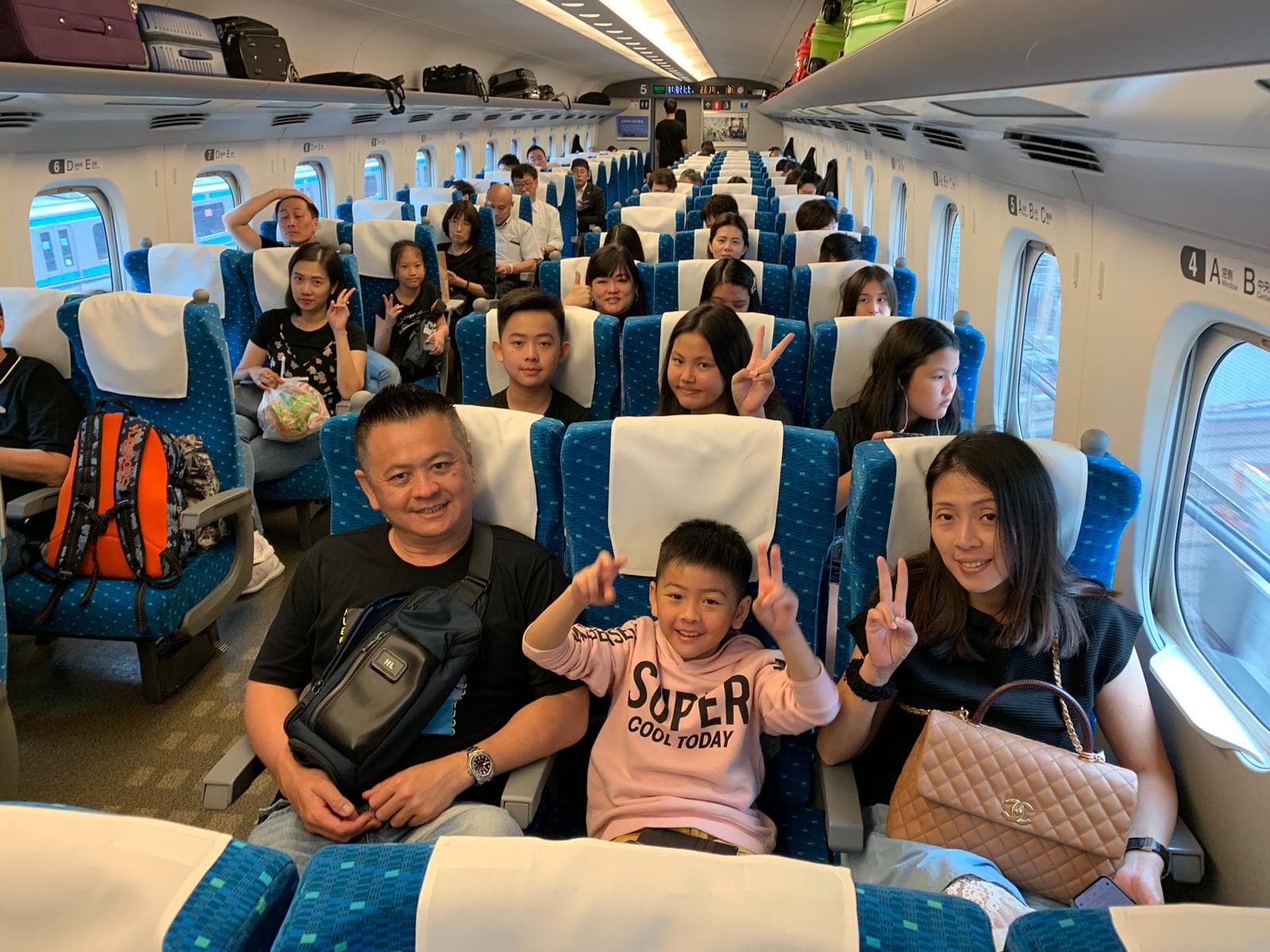 Speeding across Japan in comfort - the Shinkansen Bullet Train experience.